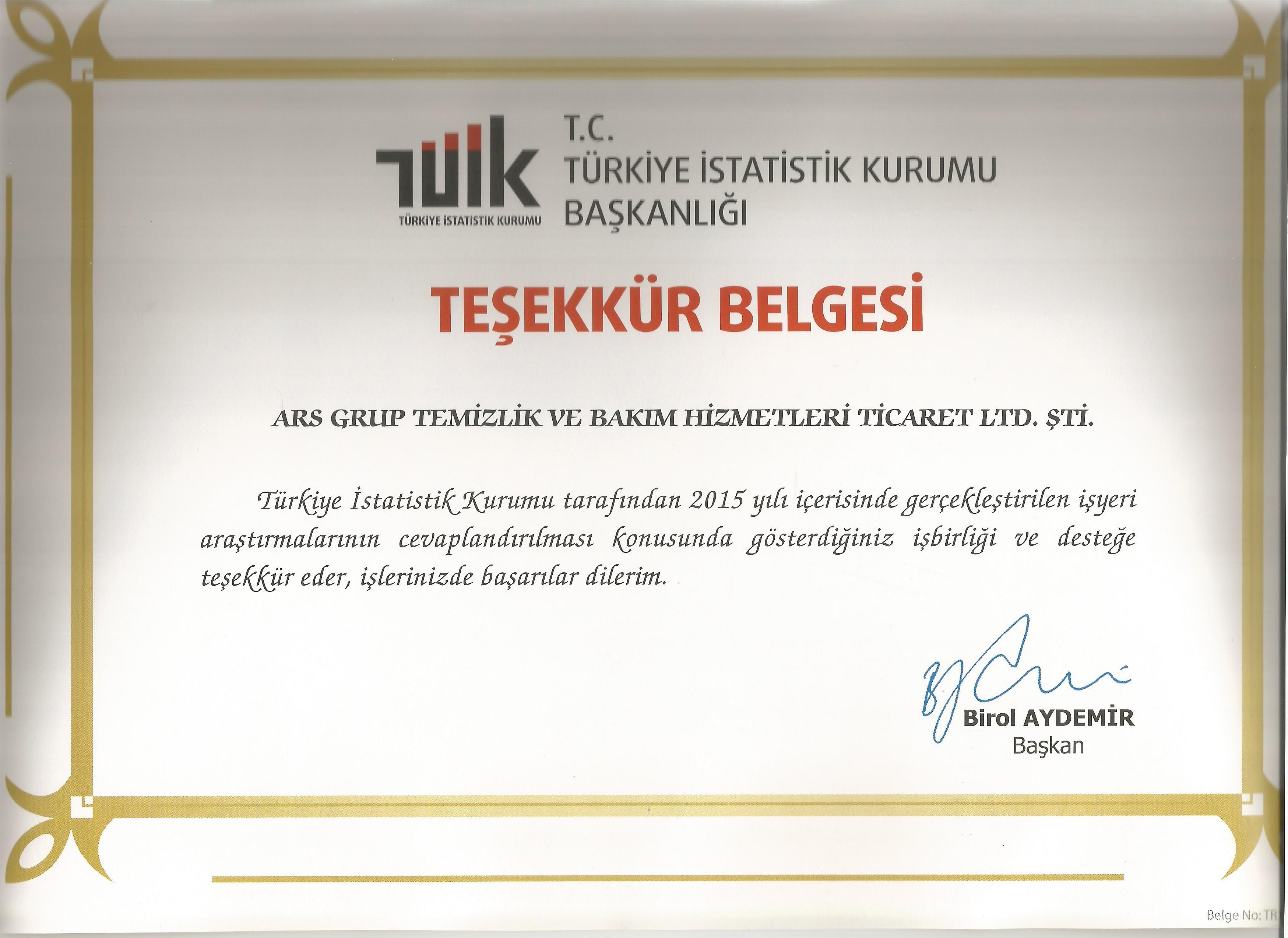 Hijyen sertifikası 1